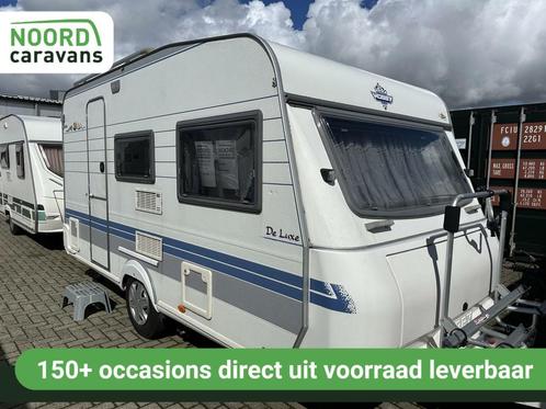 HOBBY DE LUXE 400 SF DWARSBED + MOVER + LUIFEL + FIETSENREK, Caravans en Kamperen, Caravans, Bedrijf, tot en met 4, 750 - 1000 kg