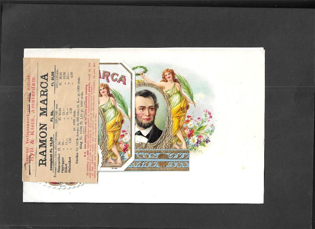 JGEtiket scan V4443, Ophalen of Verzenden, Gebruikt, Sigarenbandjes