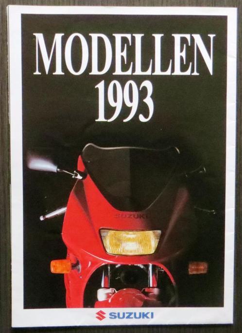 Nederlandse folder/poster RF600 R - Suzuki Modellen 1993, Motoren, Handleidingen en Instructieboekjes, Suzuki, Verzenden