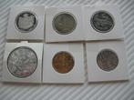 Zes herdenkingsmunten., Ophalen of Verzenden, Zo goed als nieuw