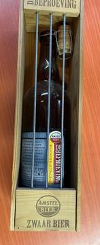 Amstel bierfles in kistje, Ophalen of Verzenden, Gebruikt, Glas of Glazen, Amstel