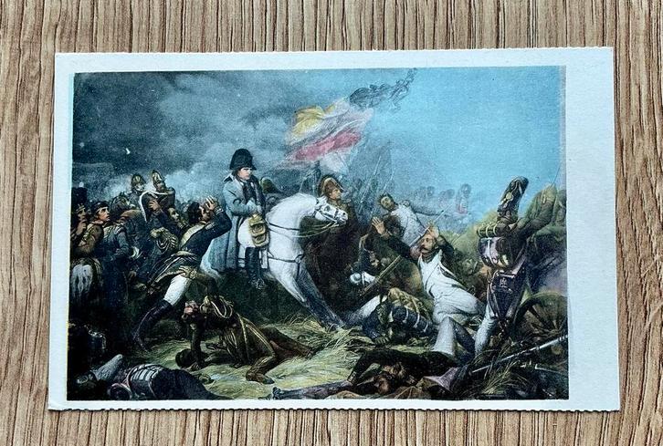 Set 5x Vintage prentbriefkaarten “Waterloo 1815” — jaren ’30, Verzamelen, Ansichtkaarten | Buitenland, Ongelopen, België en Luxemburg