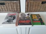 Johan Cruijf boeken (3 stuks), Ophalen of Verzenden, Gelezen, Sport