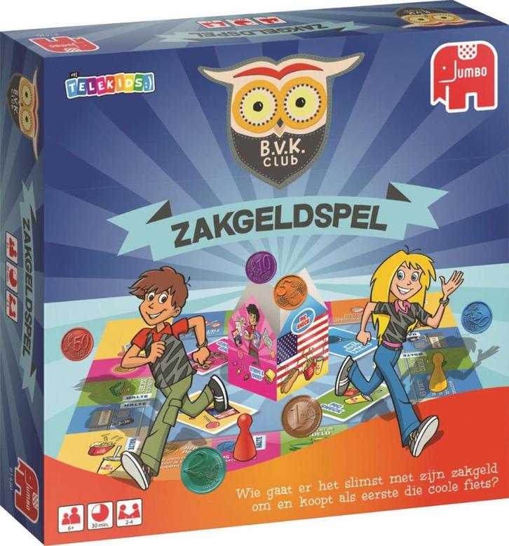 Zakgeldspel, Hobby en Vrije tijd, Gezelschapsspellen | Bordspellen, Zo goed als nieuw, Een of twee spelers, Drie of vier spelers
