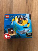 Lego City onderzeeër met hamerhaai Nieuw! 60263, Nieuw, Complete set, Ophalen of Verzenden, Lego