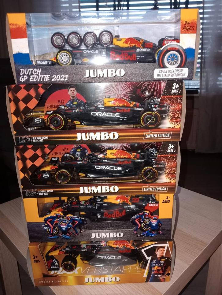 Max Verstappen Schaalmodellen 1:24 & 1:43, Hobby en Vrije tijd, Modelauto's | 1:24, Nieuw, Auto, Overige merken, Ophalen of Verzenden