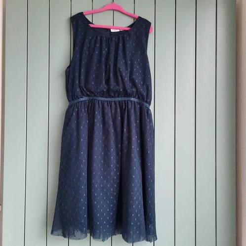 Donkerblauw Name It jurkje maat 140, Kinderen en Baby's, Kinderkleding | Maat 134, Zo goed als nieuw, Meisje, Jurk of Rok, Ophalen of Verzenden
