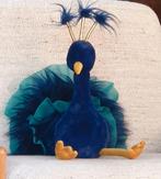 zeldzaam jellycat grote pauw knuffel - i am elektra plume, Ophalen of Verzenden, Nieuw, Overige typen