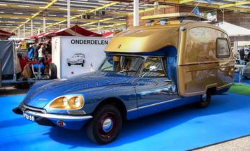Citroen ID Camper blue / gold 1973 van Matrix schaal 1/43 beschikbaar voor biedingen