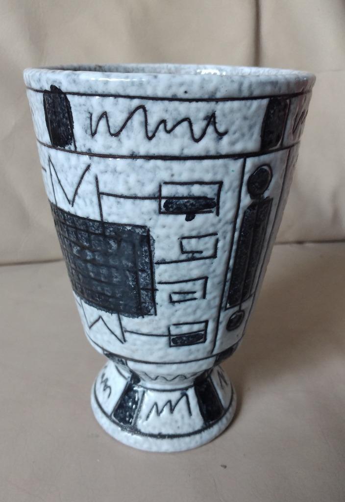 Fraaie vaas Fratelli Fanciullacci Montelupo Italië, Antiek en Kunst, Antiek | Keramiek en Aardewerk, Ophalen of Verzenden