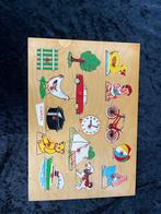 Houten Simplex Puzzel - Leerzaam en Leuk!, Olletiek, 2 tot 4 jaar, Gebruikt, 10 tot 50 stukjes