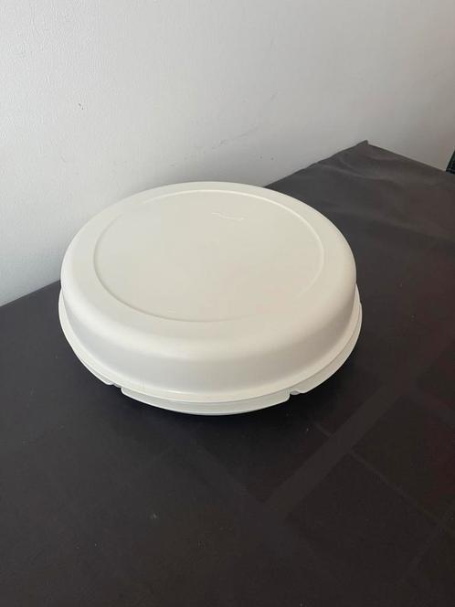 Snackbox, Huis en Inrichting, Keuken | Tupperware, Gebruikt, Schaal, Wit, Ophalen of Verzenden