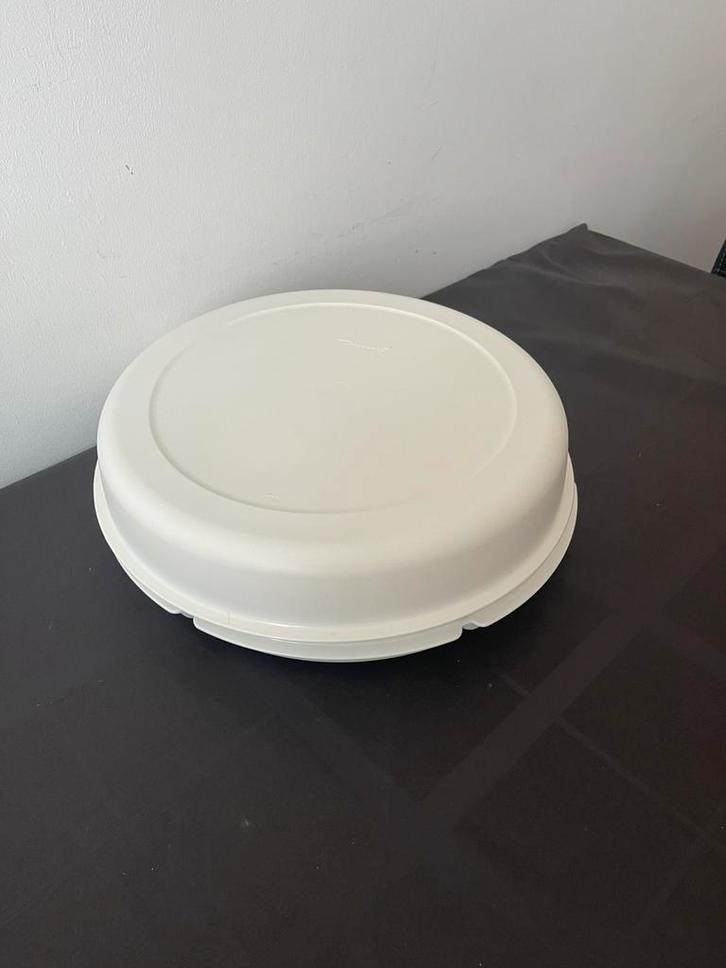 Snackbox, Huis en Inrichting, Keuken | Tupperware, Gebruikt, Schaal, Wit, Ophalen of Verzenden