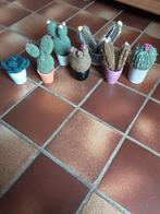 Gehaakte Cactussen met Potje - Handgemaakt!, Minder dan 100 cm, Groene kamerplant, Halfschaduw, Ophalen of Verzenden