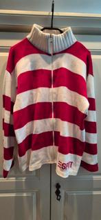 Esprit rood wit vest maat 46/48, Ophalen of Verzenden, Zo goed als nieuw, Maat 46/48 (XL) of groter, Rood