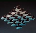 Escher sculptuur van lucht en water nieuw!, Antiek en Kunst, Ophalen of Verzenden