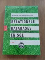 Relationele databases en SQL, Boeken, Studieboeken en Cursussen, Beta, Leo Wiegerink, Jeanot Bijpost en Marco de Groot, Nieuw