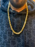 18KT Goud - 374.3 Gram - Ketting - KONING - Herenketting, Sieraden, Tassen en Uiterlijk, Kettingen, Ophalen, Zo goed als nieuw