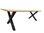 Eettafel 240 x 100 cm, Ophalen, Zo goed als nieuw, Rechthoekig, 50 tot 100 cm