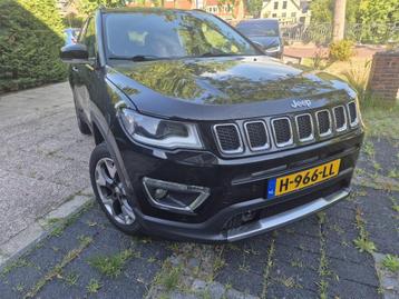 Te koop Jeep Compass 1.4 Multiair 170pk 4x4 Aut 2019 Zwart beschikbaar voor biedingen