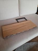 Houten Wandplank met Boomstamrand, Ophalen of Verzenden, Gebruikt