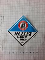 Bieretiket Helles Lager Bier, Verzamelen, Overige Verzamelen, Ophalen of Verzenden, Zo goed als nieuw