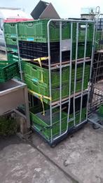 Rolcontainers 2 heks (6x) nu 35 euro p/st, Doe-het-zelf en Verbouw, Transportwagens, 100 liter of meer, Ophalen, Gebruikt, Transportkar