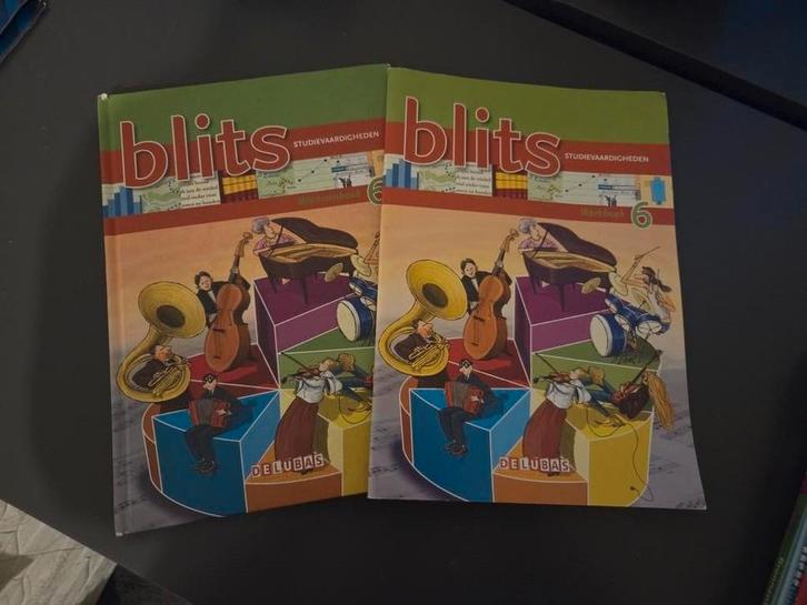 Blits Studievaardigheden Groep 6 - Werkboek en Bronnenboek, Boeken, Schoolboeken, Zo goed als nieuw, Overige vakken, Overige niveaus