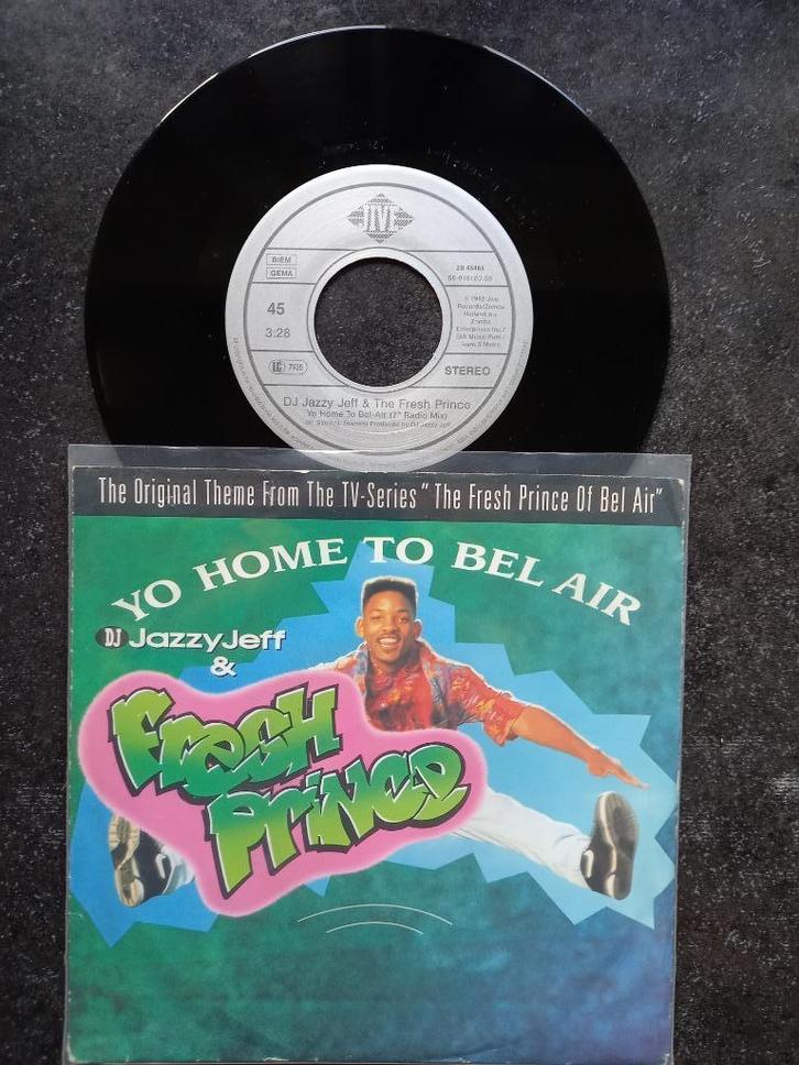 DJ Jazzy Jeff & The Fresh Prince 1992 IN PRIMA STAAT!, Cd's en Dvd's, Vinyl Singles, Gebruikt, Single, Hiphop en Rap, 7 inch, Ophalen of Verzenden