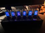 Unieke Nixie Tube Klok, Ophalen of Verzenden, Zo goed als nieuw, Wandklok
