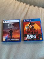 Star Wars Jedi Survivor & RDR2 - prijs per spel is, Avontuur en Actie, Online, Gebruikt, Vanaf 18 jaar