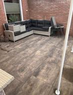 Betontegels (22m2) - Verwijderd ivm aanbouw, Ophalen, Gebruikt