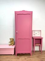 Vintage Franse kast, kinderkamerkast, babykamerkast, Huis en Inrichting, Ophalen, Gebruikt, Met hangruimte, 50 tot 100 cm