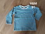 H&M shirt 80, Shirtje of Longsleeve, Ophalen of Verzenden, Jongetje, Zo goed als nieuw
