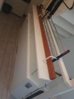 Auping bed met frame en lichten, Ophalen, Tweepersoons, Zo goed als nieuw, 180 cm