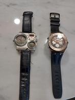 Twee horloges - Worldtimer & Michael Philippe, Overige merken, Overige materialen, Polshorloge, Ophalen of Verzenden