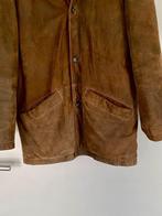 i629 Echt-leren jas maat L=52/54 lange winterjas leer bruin, Kleding | Heren, Maat 52/54 (L), Bruin, Ophalen of Verzenden, Zo goed als nieuw