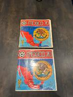 2 boeken Panini mexico 70 1970 niet komplette foot voetball, Verzamelen, Ophalen of Verzenden, Zo goed als nieuw, Buitenlandse clubs