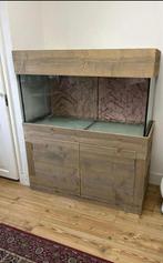 Aquarium 360L met kast en toebehoren, Dieren en Toebehoren, Vissen | Aquaria en Toebehoren, Ophalen, Zo goed als nieuw, Leeg aquarium