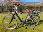 Gazelle e-bike Orange C7+ (57inch) - mat donkerblauw, Fietsen en Brommers, Ophalen, Zo goed als nieuw, 50 km per accu of meer