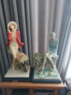 Twee prachtige porseleinen beeldjes Vittorio Tessaro, Ophalen