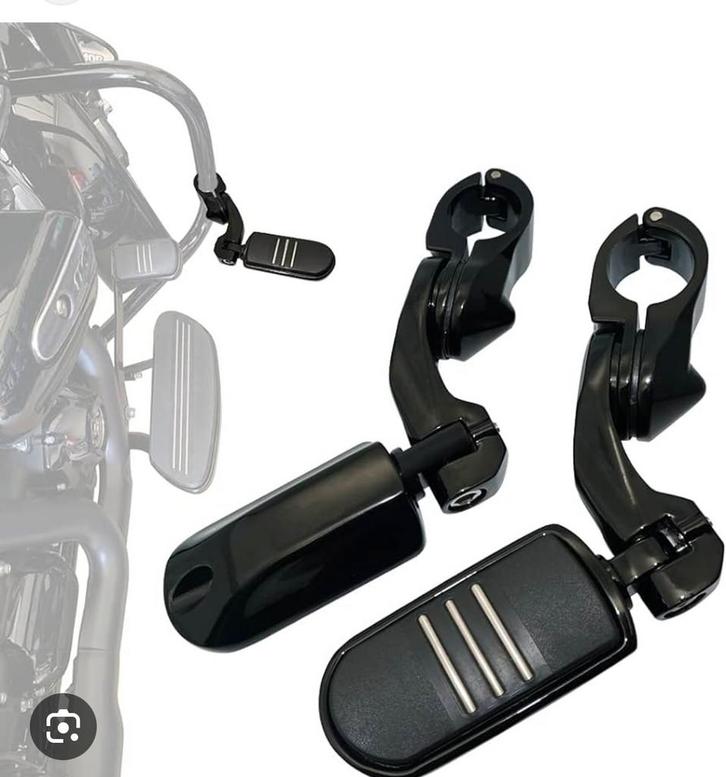 Highway pegs zwart Harley Davidson, Motoren, Onderdelen | Harley-Davidson, Nieuw, Verzenden