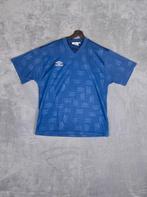Umbro T Shirt L Blauw All Over Print Vintage Sport, Maat 52/54 (L), Blauw, ., Ophalen of Verzenden