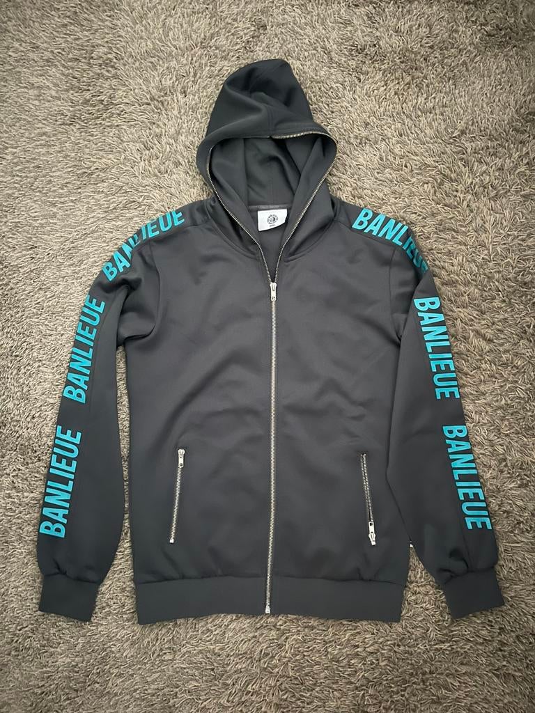 Banlieue trainingspak hoodie vest + broek mt S zgan, Kleding | Heren, Sportkleding, Verzenden, Overige typen, Zo goed als nieuw