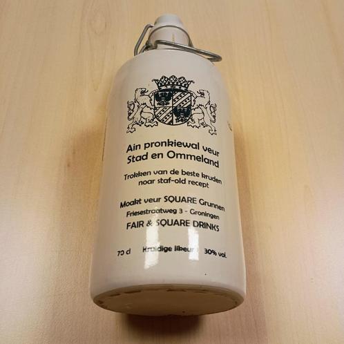 grunneger krudenbitter, Verzamelen, Glas en Borrelglaasjes, Gebruikt, Overige typen, Ophalen of Verzenden