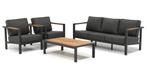 Nieuw - Taste 4SO / 4 Seasons Outdoor loungeset, Ophalen of Verzenden, Nieuw, Wicker, 6 zitplaatsen