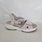 XSENSIBLE DAMES SANDAAL, mt 38, zilver-wit, Jetsshoeshop@hotmail.com, Wit, Nieuw, Schipholweg