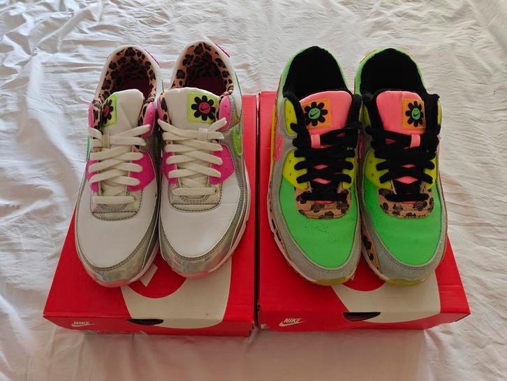 Nike Air Max 90 LX pack - Speciale Editie - 44,5, Kleding | Dames, Schoenen, Zo goed als nieuw, Sneakers of Gympen, Overige kleuren