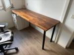Bureau met kast, Huis en Inrichting, Bureaus, Ophalen, In hoogte verstelbaar, Gebruikt, Bureau