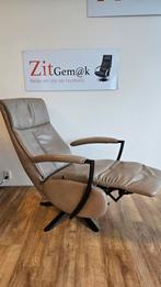 Relaxfauteuil van de Toekomst bij Zitgemak in joure, Ophalen of Verzenden, Zo goed als nieuw, 50 tot 75 cm, Leer
